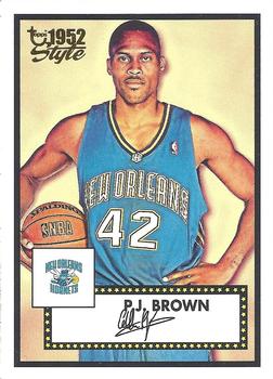2005-06 Topps 1952 Style #123 P.J. Brown Front