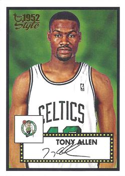 2005-06 Topps 1952 Style #34 Tony Allen Front