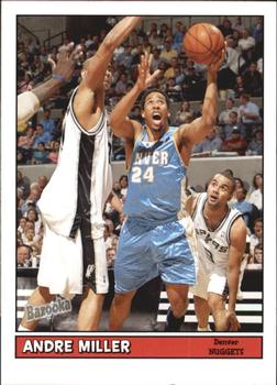2005-06 Bazooka #52 Andre Miller Front