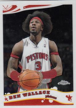 2005-06 Topps Chrome #70 Ben Wallace Front