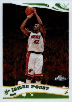 2005-06 Topps Chrome #129 James Posey Front