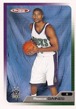 2005-06 Topps Total #168 Reece Gaines Front