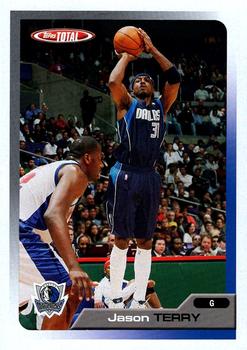 2005-06 Topps Total #101 Jason Terry Front