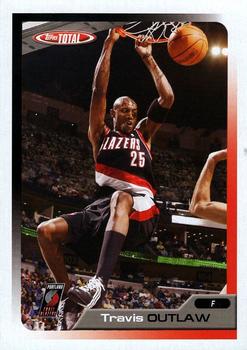 2005-06 Topps Total #142 Travis Outlaw Front