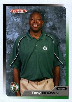 2005-06 Topps Total #364 Tony Brown Front