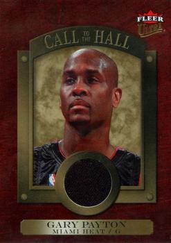 2007-08 Ultra - Call to the Hall Memorabilia #CH-8 Gary Payton Front