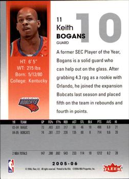 2005-06 Hoops #11 Keith Bogans Back