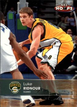 2005-06 Hoops #126 Luke Ridnour Front