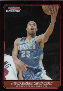 2006-07 Bowman Chrome #100 Marcus Camby Front