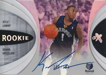 2006-07 E-X #71 Kyle Lowry Front