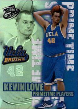2008 Press Pass - Primetime Players #PT-9 Kevin Love Front