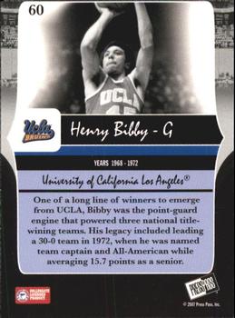 2006-07 Press Pass Legends #60 Henry Bibby Back