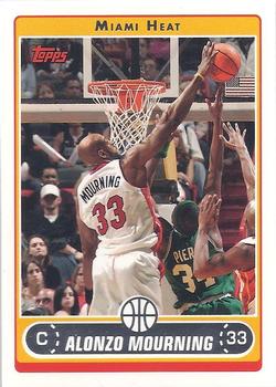 2006-07 Topps #59 Alonzo Mourning Front