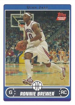 2006-07 Topps #248 Ronnie Brewer Front