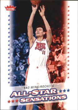 2008-09 Fleer - All-Star Sensations #AS-26 Yao Ming Front