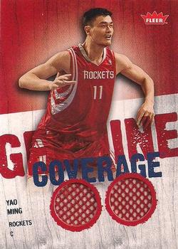 2008-09 Fleer - Genuine Coverage #GC-YM Yao Ming Front