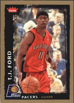 2008-09 Fleer - Glossy #57 T.J. Ford Front