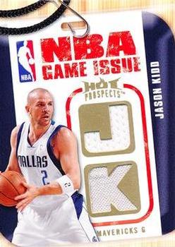 2008-09 Fleer Hot Prospects - NBA Game Issue Jerseys #NBA-JK Jason Kidd Front