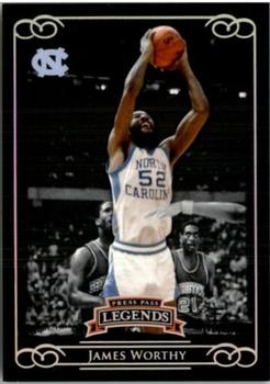 2008-09 Press Pass Legends - Silver #56 James Worthy Front