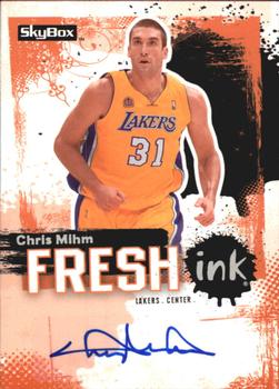 2008-09 SkyBox - Fresh Ink #FI-CM Chris Mihm Front