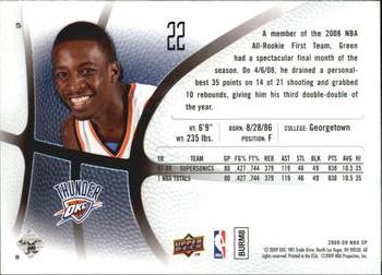 2008-09 SP Authentic - Retail #5 Jeff Green Back
