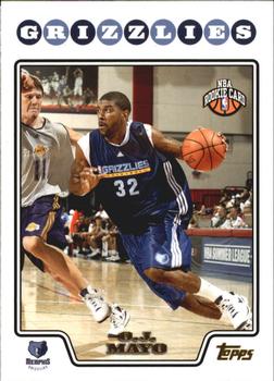 2008-09 Topps - Gold Foil #198 O.J. Mayo Front