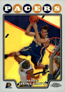 2008-09 Topps Chrome - Refractors #17 Mike Dunleavy Front