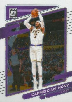 2021-22 Donruss Optic #109 Carmelo Anthony Front