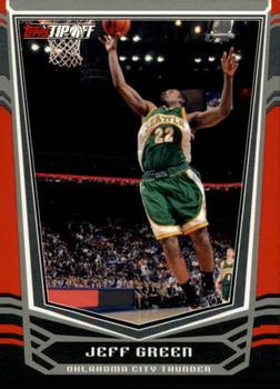 2008-09 Topps Tipoff - Red #78 Jeff Green Front