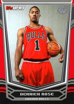 2008-09 Topps Tipoff - Red #111 Derrick Rose Front