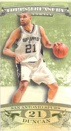 2008-09 Topps Treasury - Mini Exclusives #ME-TD Tim Duncan Front