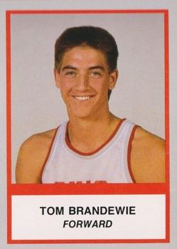 1991-92 Ohio State Buckeyes Police #NNO Tom Brandewie Front