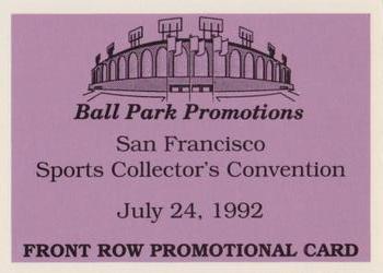 1991 Front Row Update - Promos #NNO Dikembe Mutombo Back