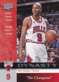 2008-09 Upper Deck - Dynasty Chicago Bulls #CHI-25 Ron Harper Front