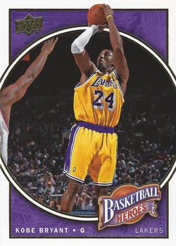 2008-09 Upper Deck - Basketball Heroes Kobe Bryant #KB-1 Kobe Bryant Front
