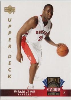 2008-09 Upper Deck Lineage - Rookie Standouts #RS-49 Nathan Jawai Front