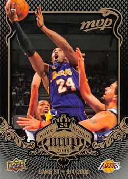 2008-09 Upper Deck MVP - Kobe Bryant MVP #KB-61 Kobe Bryant Front