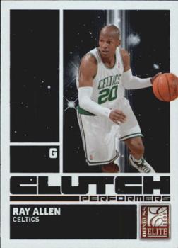 2009-10 Donruss Elite - Clutch Performers #13 Ray Allen Front
