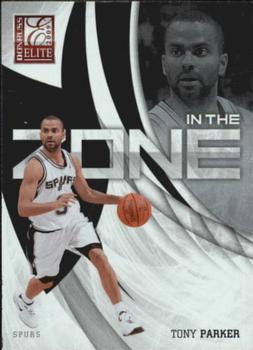 2009-10 Donruss Elite - In the Zone #11 Tony Parker Front