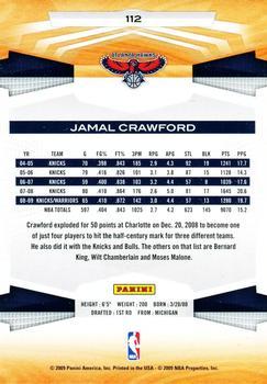 2009-10 Panini - Glossy #112 Jamal Crawford Back