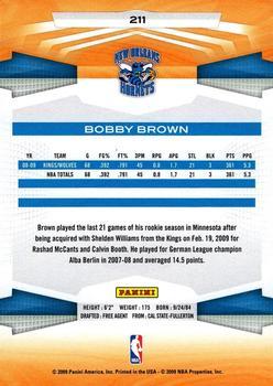 2009-10 Panini - Glossy #211 Bobby Brown Back