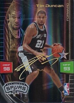 2009-10 Panini Adrenalyn XL - Extra Signature #NNO Tim Duncan Front