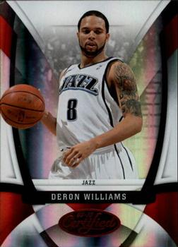 2009-10 Panini Certified - Mirror Red #48 Deron Williams Front