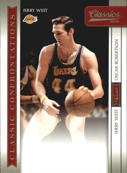 2009-10 Panini Classics - Classic Confrontations Silver #10 Jerry West / Oscar Robertson Front