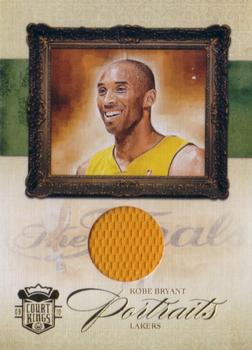 2009-10 Panini Court Kings - Portraits Materials #3 Kobe Bryant Front