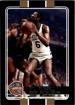 2010 Panini Hall of Fame - Black Border #76 Bill Russell Front