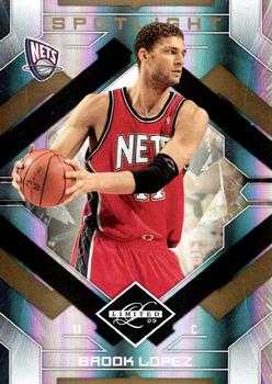 2009-10 Panini Limited - Gold Spotlight #11 Brook Lopez Front