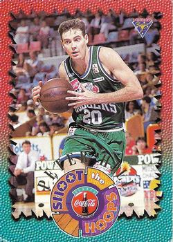 1995 Coca-Cola Shoot the Hoops #9 Peter Hill Front