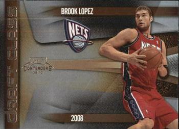 2009-10 Panini Playoff Contenders - Draft Class #23 Brook Lopez Front