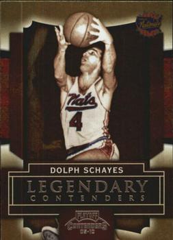 2009-10 Panini Playoff Contenders - Legendary Contenders #5 Dolph Schayes Front